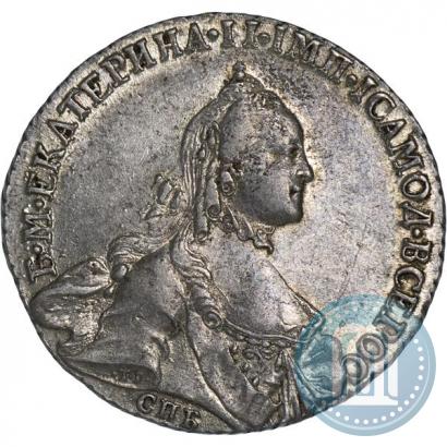 Фото Полтина 1763 года СПБ-ЯI 