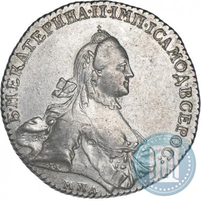 Picture 1 rouble 1764 year ММД-EI 
