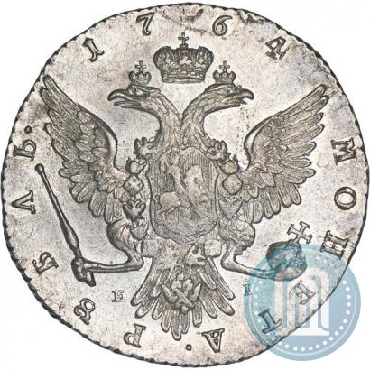 Picture 1 rouble 1764 year ММД-EI 
