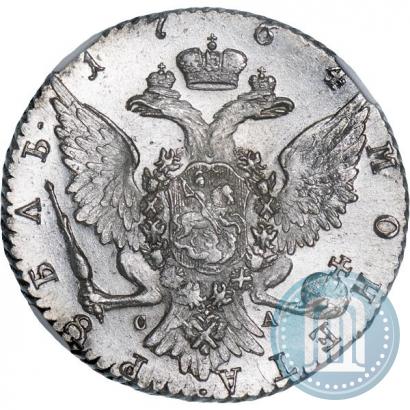 Picture 1 rouble 1764 year СПБ-СА 