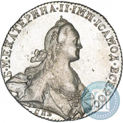 Picture 1 rouble 1772 year СПБ-ЯЧ-Т.I. 