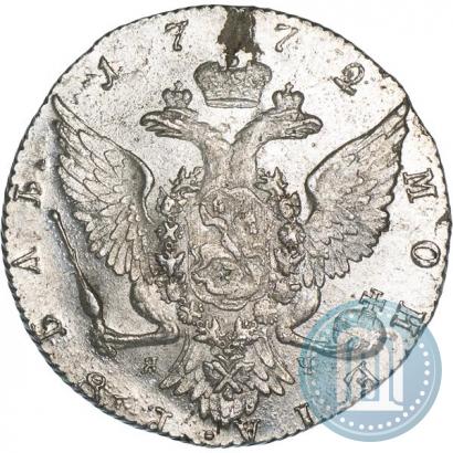 Picture 1 rouble 1772 year СПБ-ЯЧ-Т.I. 