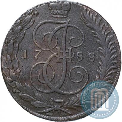 Picture 5 kopecks 1788 year ТМ 