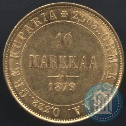 Picture 10 markkaa 1879 year S 