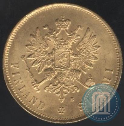 Picture 10 markkaa 1881 year S 