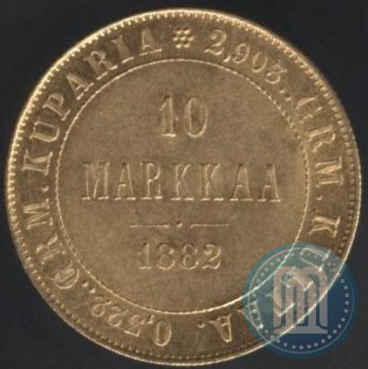 Фото 10 марок 1882 года S 
