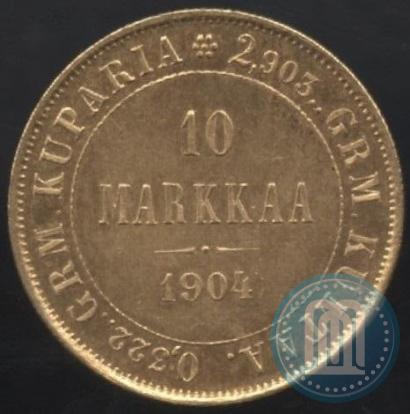 Picture 10 markkaa 1904 year L 