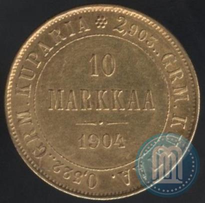 Picture 10 markkaa 1904 year L 