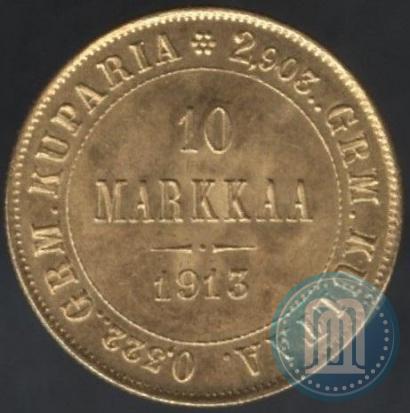 Фото 10 марок 1913 года S 
