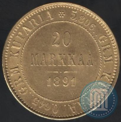 Фото 20 марок 1891 года L 