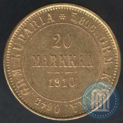 Picture 20 markkaa 1910 year L 