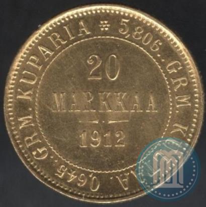 Picture 20 markkaa 1912 year S 