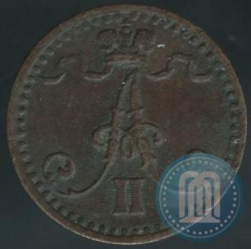 Picture 1 penni 1865 year  