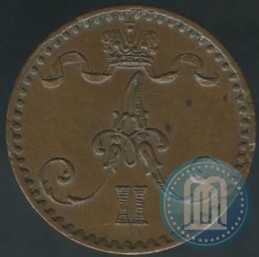 Picture 1 penni 1867 year  