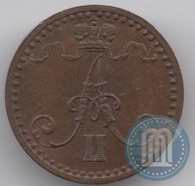 Picture 1 penni 1869 year  