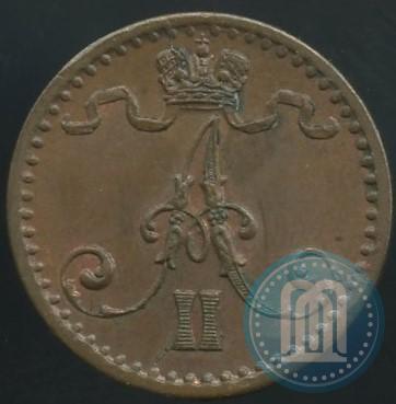 Фото 1 пенни 1871 года  