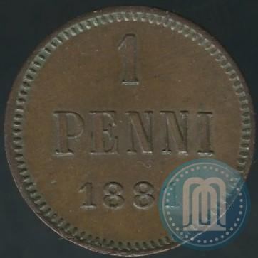Picture 1 penni 1881 year  