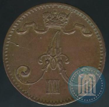 Picture 1 penni 1884 year  