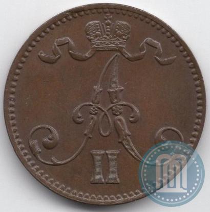 Фото 5 пенни 1867 года  