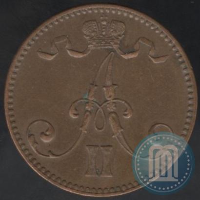 Фото 5 пенни 1870 года  