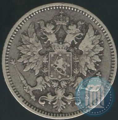 Фото 25 пенни 1875 года S 