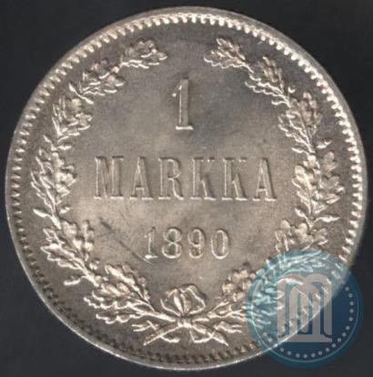 Picture 1 markka 1890 year L 