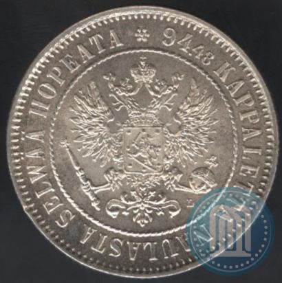 Picture 1 markka 1890 year L 