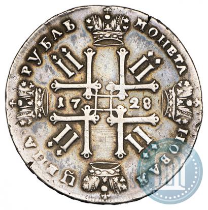 Picture 1 rouble 1728 year  "Type of 1728"