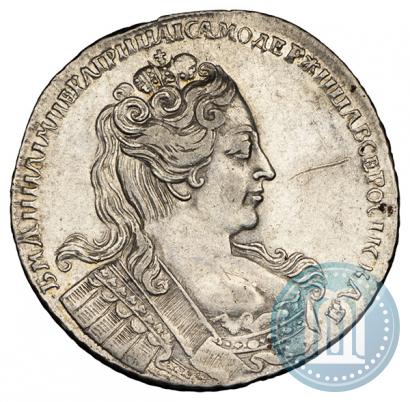 Picture 1 rouble 1731 year  