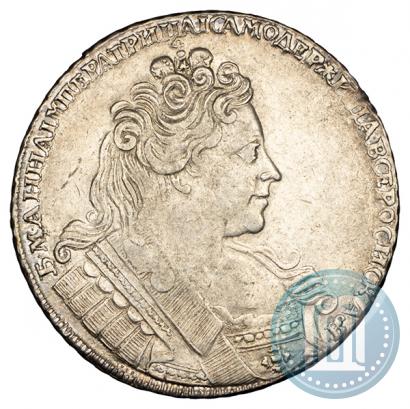 Фото 1 рубль 1731 года  