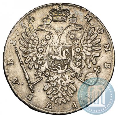 Picture 1 rouble 1734 year  "Type of 1735"