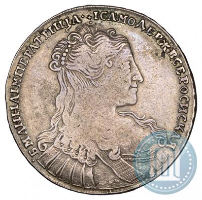 Picture 1 rouble 1734 year  "Type of 1734"