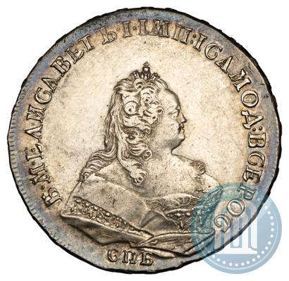 Picture 1 rouble 1742 year СПБ 