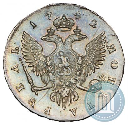 Picture 1 rouble 1742 year СПБ 