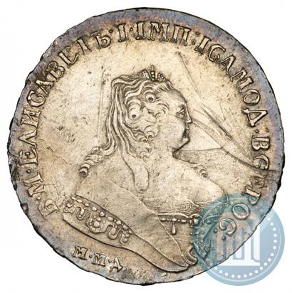 Picture 1 rouble 1749 year ММД 
