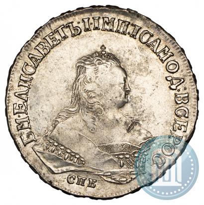 Picture 1 rouble 1749 year СПБ 
