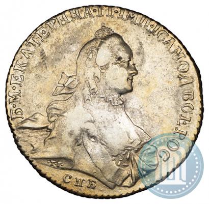Фото 1 рубль 1764 года СПБ-СА 