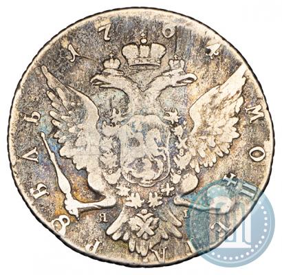 Picture 1 rouble 1764 year СПБ-ЯI 