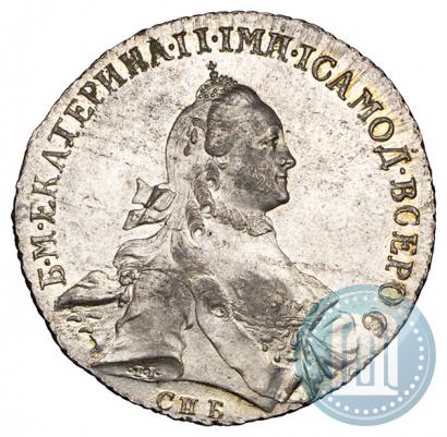 Фото 1 рубль 1764 года СПБ-ЯI 