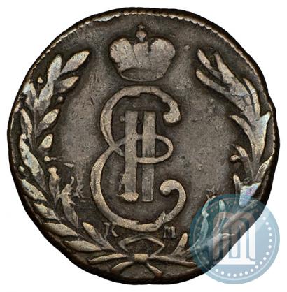 Фото 1 копейка 1768 года КМ 