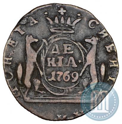 Фото Денга 1769 года КМ 