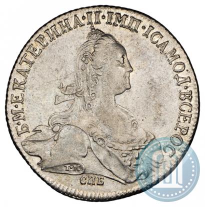 Picture 1 rouble 1774 year СПБ-ФЛ 