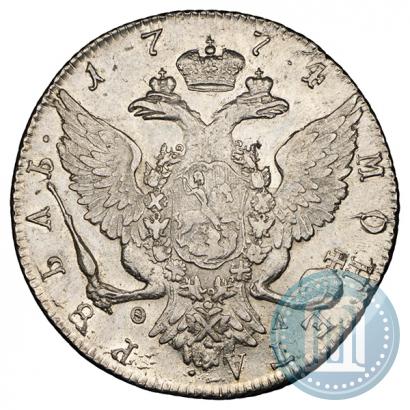 Picture 1 rouble 1774 year СПБ-ФЛ 