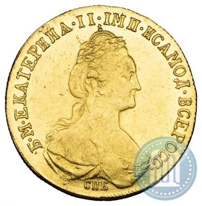 Фото 10 рублей 1778 года СПБ 