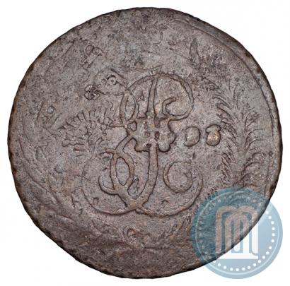 Фото 5 копеек 1793 года ЕМ "Павловский перечекан"
