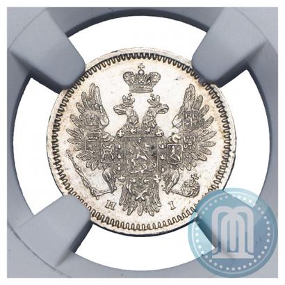Picture 5 kopecks 1855 year СПБ-НІ 