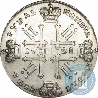 Picture 1 rouble 1728 year  "Type of 1728"