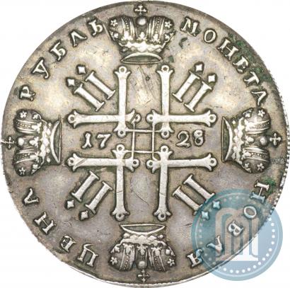 Picture 1 rouble 1728 year  "Type of 1728"