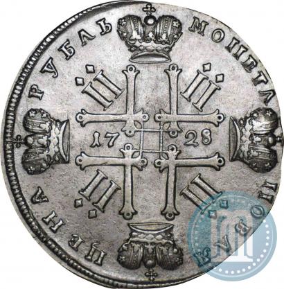 Фото 1 рубль 1728 года  "Тип 1728"