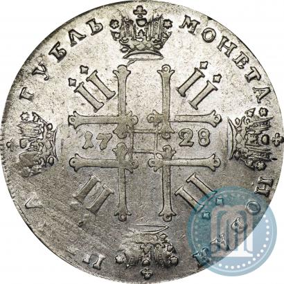 Фото 1 рубль 1728 года  "Тип 1728"